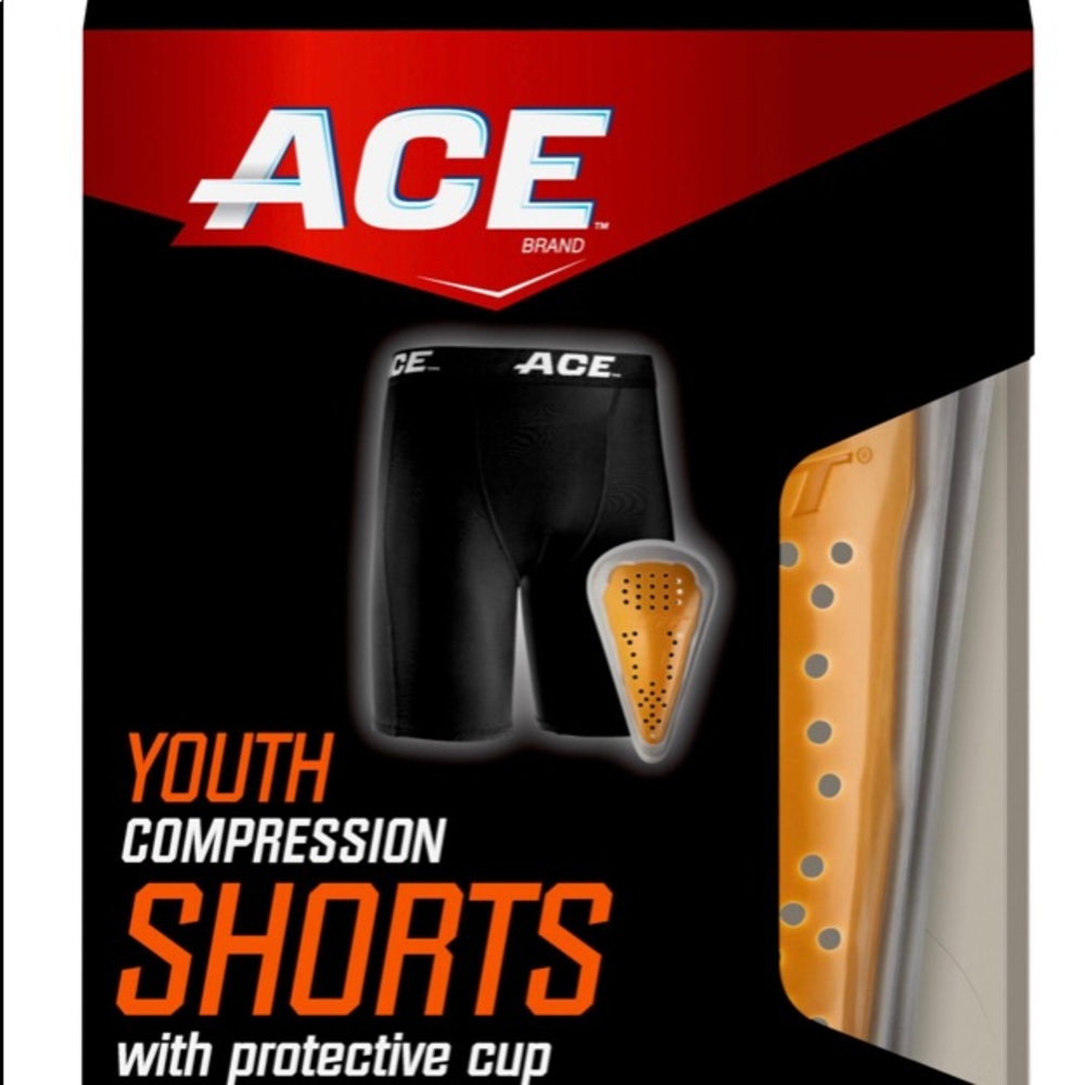 Sport Compression Shorts w/ Protective Cup